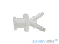 Trójnik Luer / 2x2mm solvent transparent