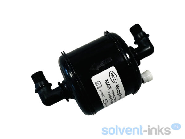 Filtr kapsułowy atramentu UV PALL, gwint 10mm, 90st - 10mic