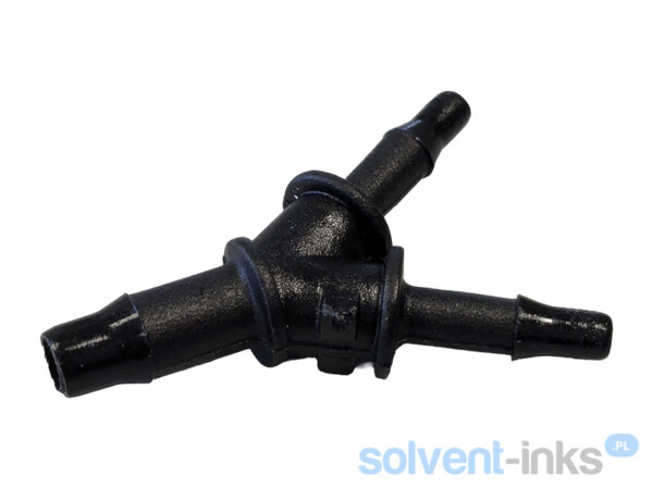 Trójnik 3mm x 2x2mm UV, solvent - black