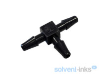 Trójnik "T" 3mm x 2x3mm UV, solvent - black