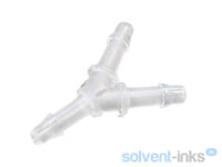 Trójnik 2mm x 2x2mm solvent - clear