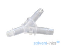 Trójnik 3mm x 2x3mm solvent clear