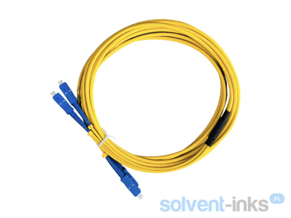 Przewód optyczny, kabel (światłowód) z prostokątnymi złączami – 4m nowy model